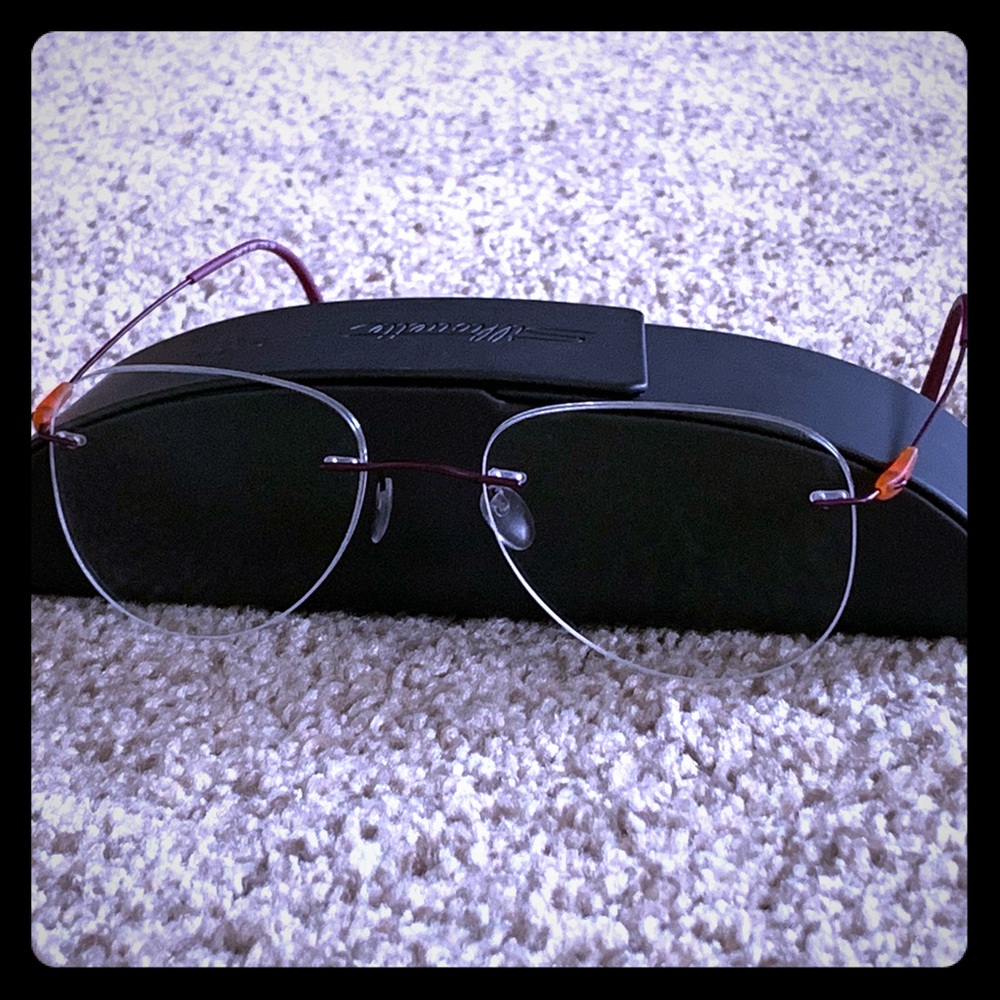 Completely Rimless Silhouette Frame